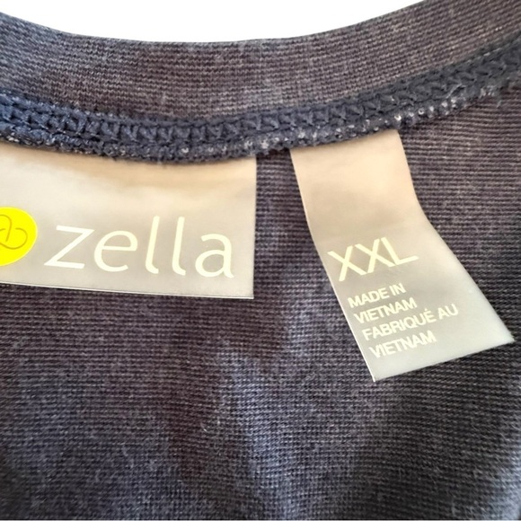 ZELLA Gwen Ponte Knit Tank Dress - Navy Nightfall XXL - Picture 11 of 13